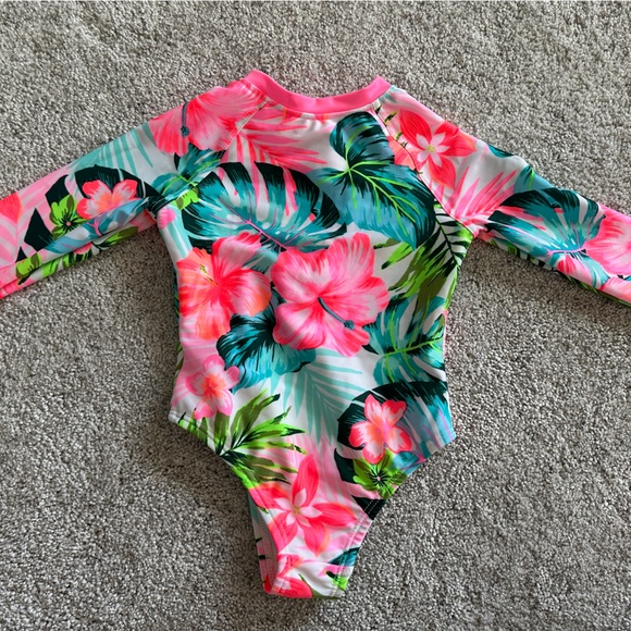 Wonder Nation one piece tropical swimsuit 18 month - Picture 4 of 4